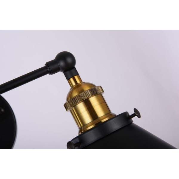 Бра Lumina Deco Gubi LDW B018-2 BK Бра Lumina Deco Gubi LDW B018-2 BK