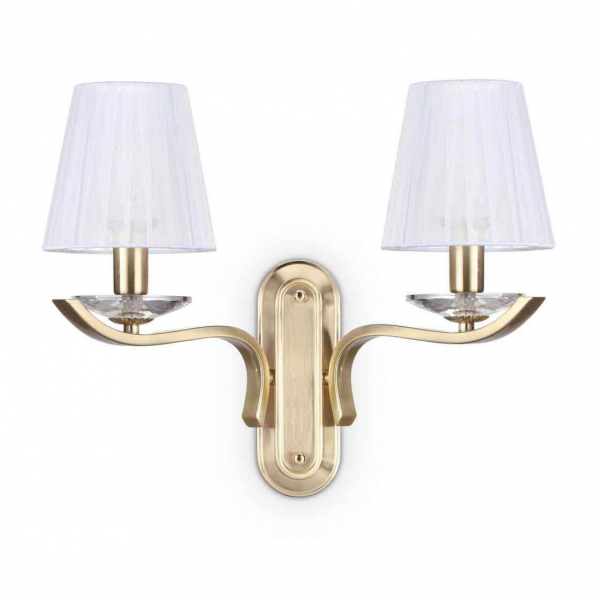 Бра Ideal Lux Pegaso AP2 Ottone Satinato 197708 Бра Ideal Lux Pegaso AP2 Ottone Satinato 197708