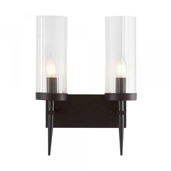 Бра Lumina Deco Moratti LDW 8022-2 BK+PR Бра Lumina Deco Moratti LDW 8022-2 BK+PR