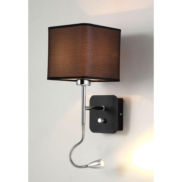 Бра Crystal Lux Paco AP2 Chrome/Black Бра Crystal Lux Paco AP2 Chrome/Black