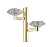 Бра Crystal Lux Rebeca AP2 Gold