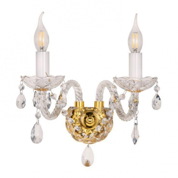Бра Lumina Deco Eliza LDW 7026-2 SL+GD Бра Lumina Deco Eliza LDW 7026-2 SL+GD