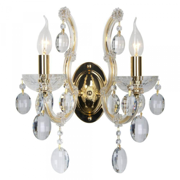 Бра Crystal Lux Hollywood AP2 Gold Бра Crystal Lux Hollywood AP2 Gold