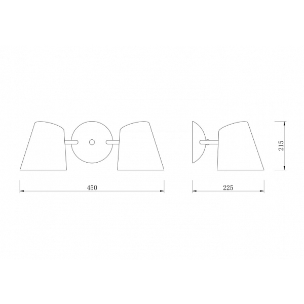 Бра Freya Nordic FR5127WL-02B