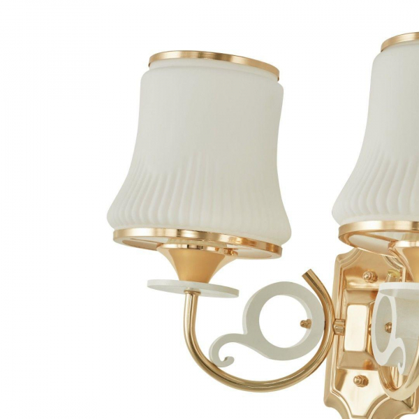 Бра Arte Milano Florentia-1097 301097/2W Wh/Gd Бра Arte Milano Florentia-1097 301097/2W Wh/Gd