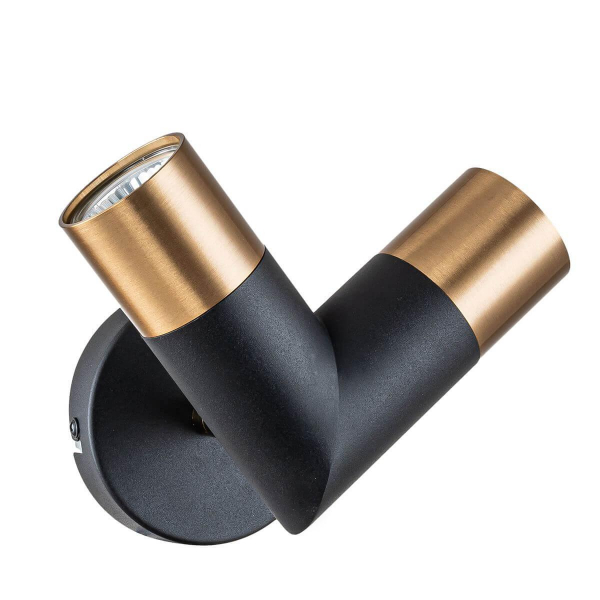 Бра Indigo Doppio 11036/2W Black V000454 Бра Indigo Doppio 11036/2W Black V000454