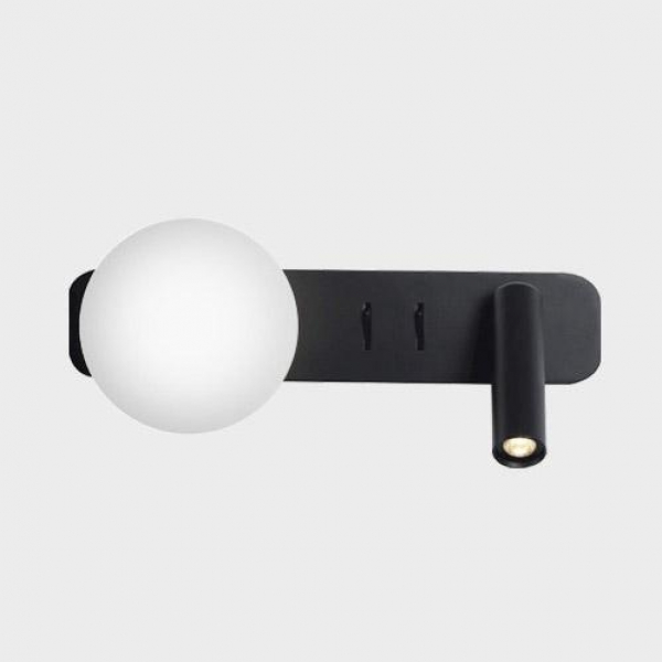 Бра Italline IT08-8024 black 3000K Бра Italline IT08-8024 black 3000K