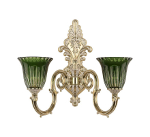 Бра Bohemia Ivele 7203B15/2/210 GW P2 U Clear-Green/H-1K