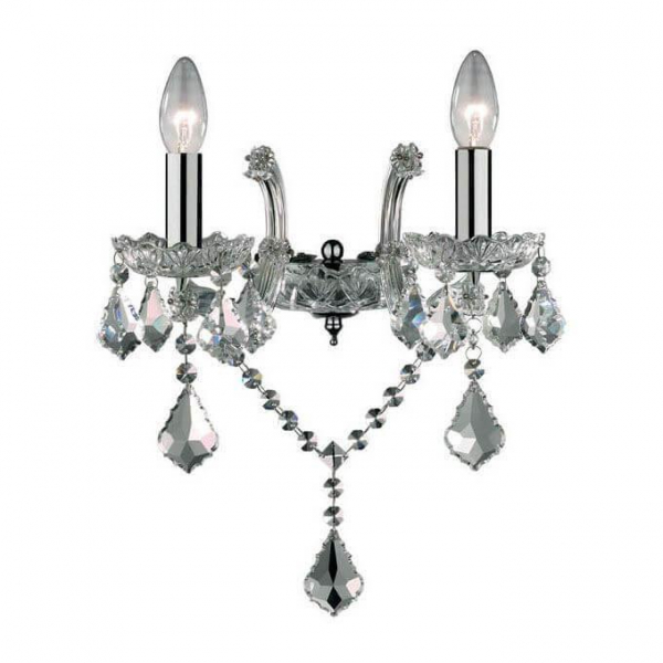 Бра Ideal Lux Florian Napoleon Ap2 Cromo 035642 Бра Ideal Lux Florian Napoleon Ap2 Cromo 035642