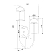 Бра Eurosvet Palm 202056 LED латунь a072611
