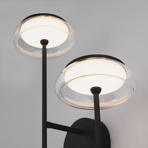 Бра Eurosvet Fungo 50388/2 LED черный Бра Eurosvet Fungo 50388/2 LED черный