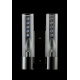 Бра Crystal Lux OTONO AP2 BLACK CHROMIUM/TRANSPARENTE