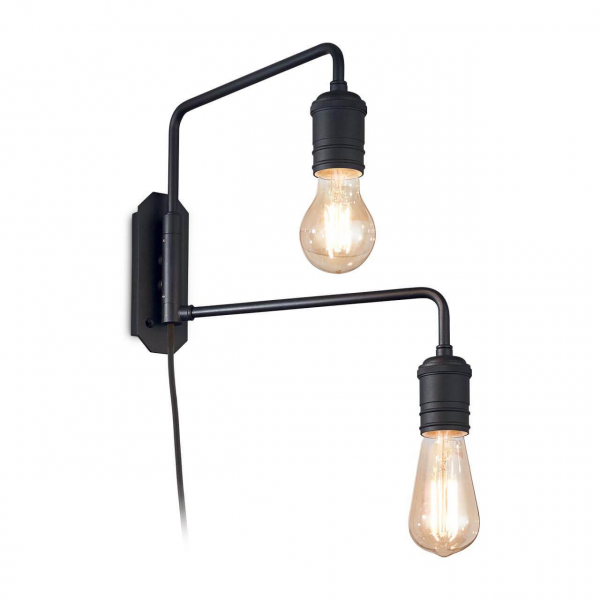 Бра Ideal Lux Triumph AP2 Nero 242385 Бра Ideal Lux Triumph AP2 Nero 242385