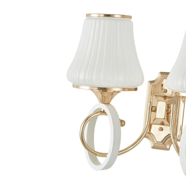 Бра Arte Milano Florentia-2387 302387/2W Wh/Gd Бра Arte Milano Florentia-2387 302387/2W Wh/Gd