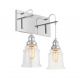 Бра Lumina Deco Fredica Moletti LDW 6844-2 CHR+PR