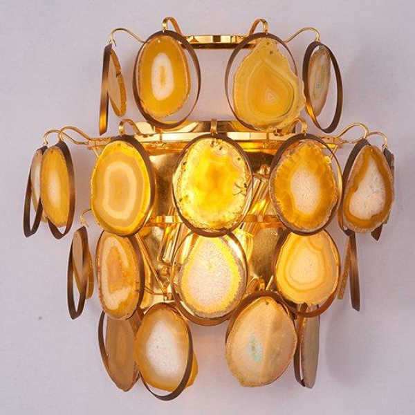 Бра Loft-Concept Agate design желтый агат 44.583-0 22895