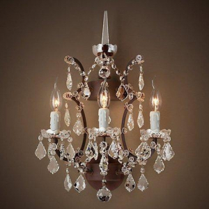 Бра Loft-Concept RH Rococo Iron  Crystal Chandelier 44.493-0