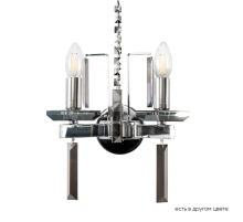 Бра Crystal Lux Marron AP2 Chrome