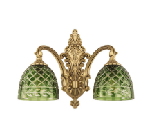 Бра Bohemia Ivele 7209B15/2/175 FP P1 D Clear-Green/H-1J