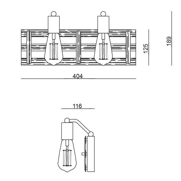 Бра Vele Luce Shield VL6385W02 Бра Vele Luce Shield VL6385W02