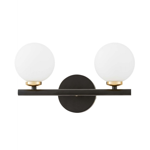 Бра Lumina Deco Marsiada LDW 6033-2 BK+F.GD Бра Lumina Deco Marsiada LDW 6033-2 BK+F.GD