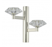 Бра Crystal Lux Rebeca AP2 Nickel