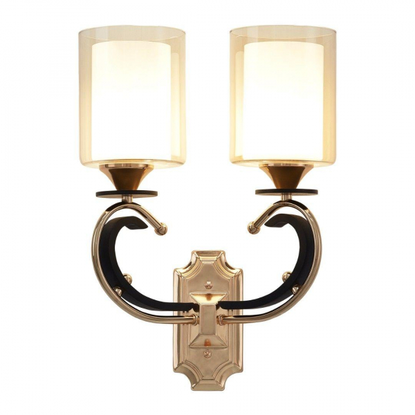 Бра Arte Milano Florentia-2237 302237/2W Bk/Gd Бра Arte Milano Florentia-2237 302237/2W Bk/Gd