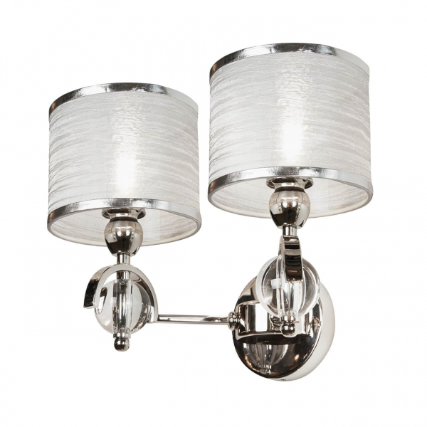 Бра iLamp Chelsea W2400-2 Nickel Бра iLamp Chelsea W2400-2 Nickel