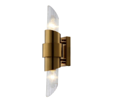 Бра Crystal Lux Justo AP2 Brass