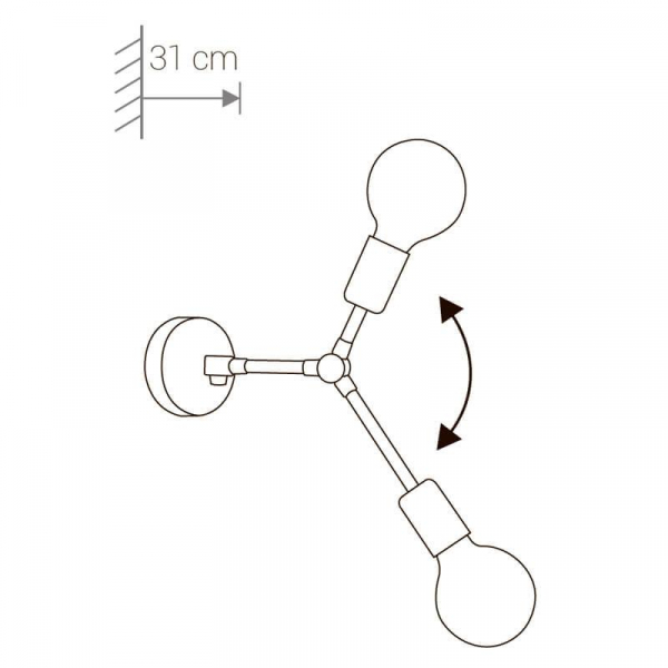 Бра Nowodvorski Twig 9141 Бра Nowodvorski Twig 9141