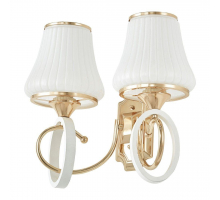 Бра Arte Milano Florentia-2387 302387/2W Wh/Gd