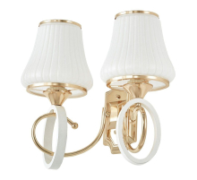 Бра Arte Milano Florentia-2387 302387/2W Wh/Gd