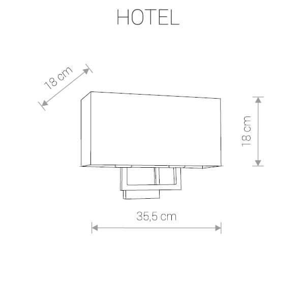 Бра Nowodvorski Hotel 9304 Бра Nowodvorski Hotel 9304