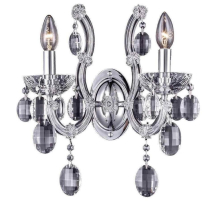 Бра Crystal Lux Hollywood AP2 Chrome