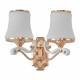 Бра Arte Milano Florentia-3987 303987/2W Wh/Gd