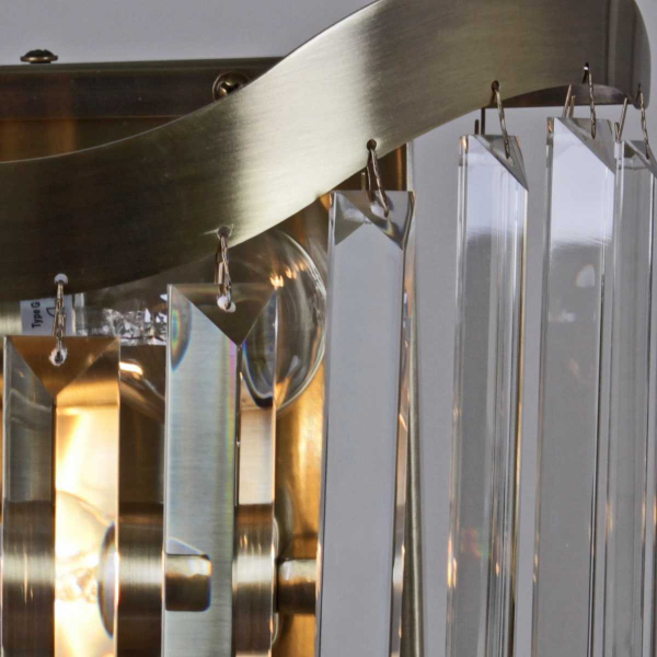 Бра Illumico IL3475-2WSQ-25AB ELITE Бра Illumico IL3475-2WSQ-25AB ELITE