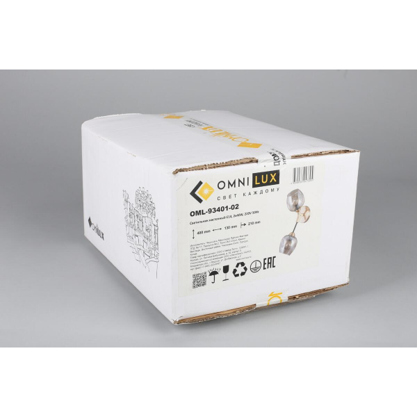 Бра Omnilux Pozzallo OML-93401-02 Бра Omnilux Pozzallo OML-93401-02