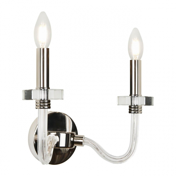 Бра iLamp Vibe W9474-2 Nickel Бра iLamp Vibe W9474-2 Nickel