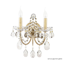 Бра Crystal Lux Odelis AP2 Gold