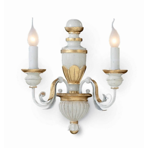 Бра Ideal Lux Firenze Ap2 Bianco Antico 012902 Бра Ideal Lux Firenze Ap2 Bianco Antico 012902