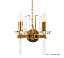 Бра Crystal Lux Marron AP2 Brass