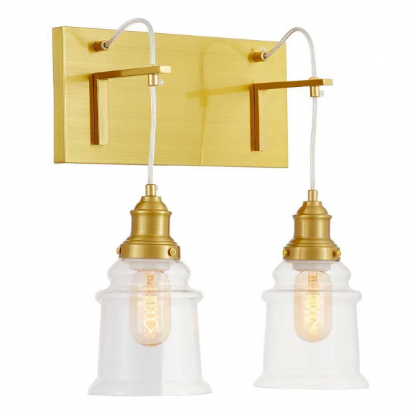 Бра Lumina Deco Fredica Moletti LDW 6844-2 MD+PR Бра Lumina Deco Fredica Moletti LDW 6844-2 MD+PR