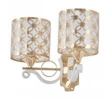 Бра Arte Milano Florentia-3097 303097/2W Wh/Gd