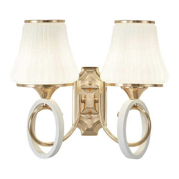 Бра Arte Milano Florentia-2387 302387/2W Wh/Gd Бра Arte Milano Florentia-2387 302387/2W Wh/Gd