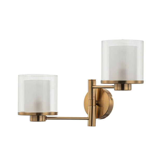 Бра Indigo Bilancia 13023/2W Brass V000349 Бра Indigo Bilancia 13023/2W Brass V000349
