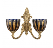 Бра Bohemia Ivele 7209B15/2/175 FP P1 U Amber-Blue/H-1H