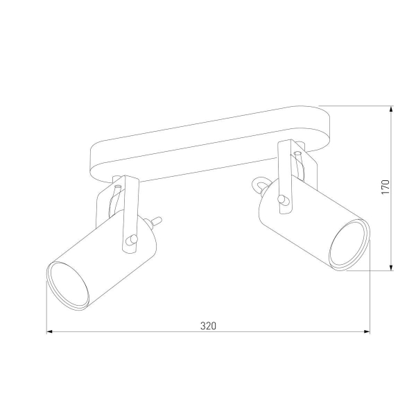 Спот TK Lighting 1074 Redo White Спот TK Lighting 1074 Redo White
