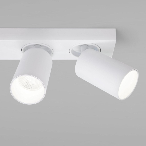 Светодиодный спот Eurosvet Flank 20139/2 Led белый Светодиодный спот Eurosvet Flank 20139/2 Led белый