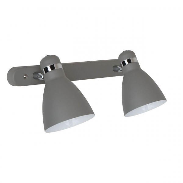 Спот Arte Lamp Mercoled A5049AP-2GY Спот Arte Lamp Mercoled A5049AP-2GY