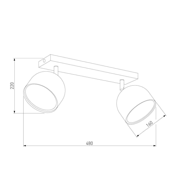 Спот TK Lighting 3415 Altea White Спот TK Lighting 3415 Altea White
